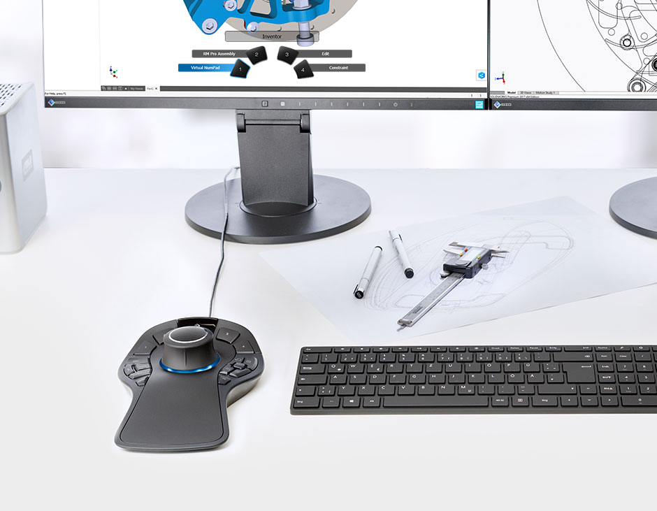 3D設計有線鼠標