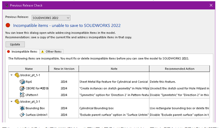 SOLIDWORKS 2024 如何保存為以前的版本 SOLIDWORKS 2024 如何保存為以前的版本